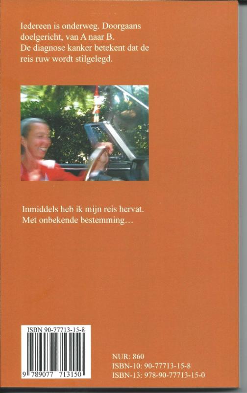 Achterkant van Bestemming onbekend