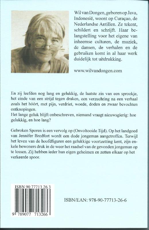 Achterkant van Gebroken Sporen