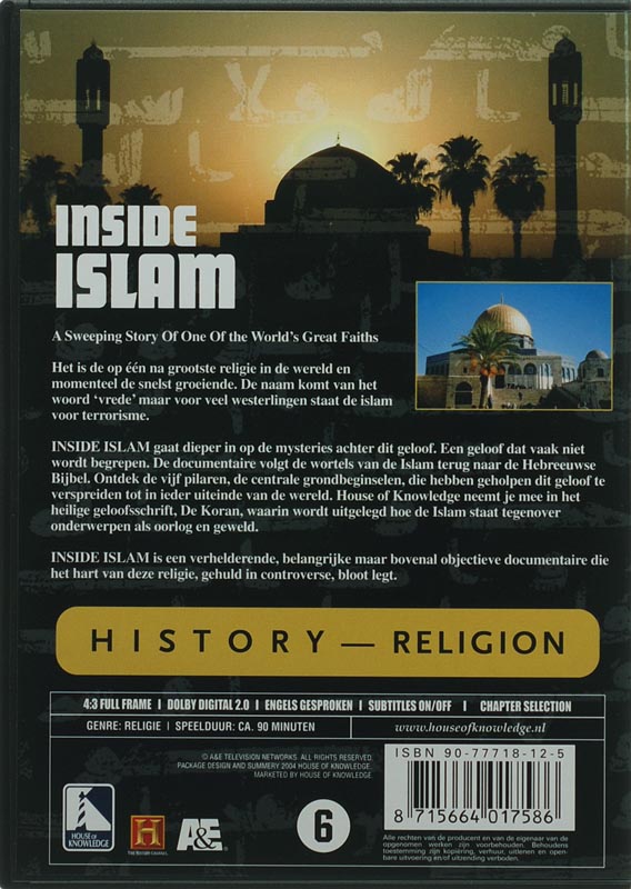 Achterkant van Inside Islam