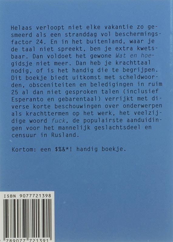 Achterkant van Internationaal