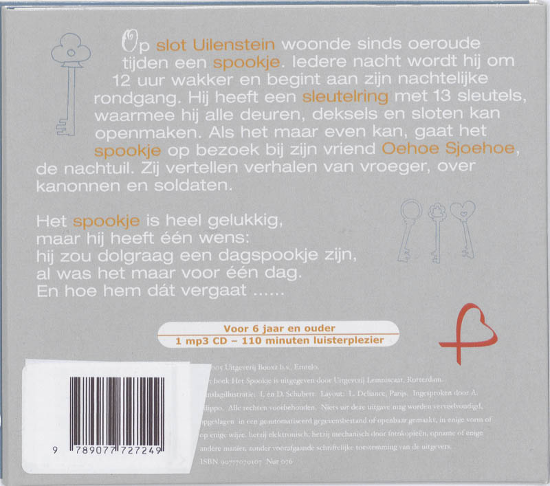 Achterkant van Het spookje
