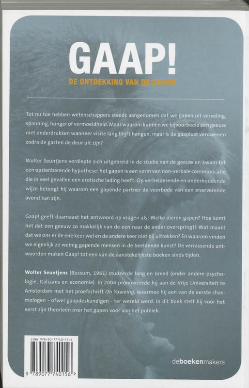 Achterkant van Gaap!