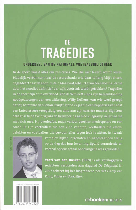 Achterkant van De Tragedies