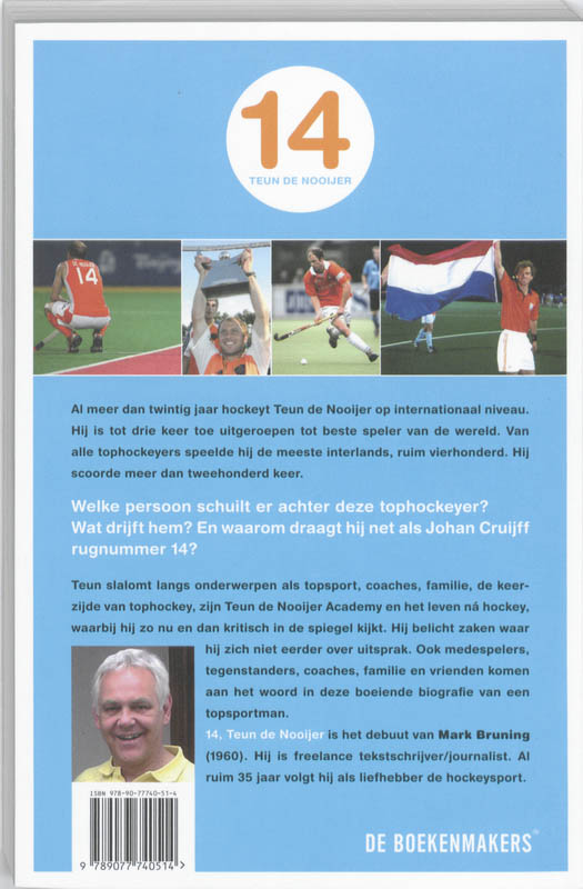 Achterkant van 14 Teun de Nooijer
