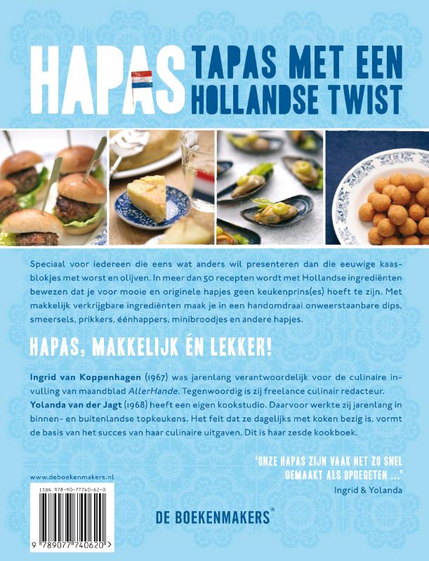 Achterkant van Hapas