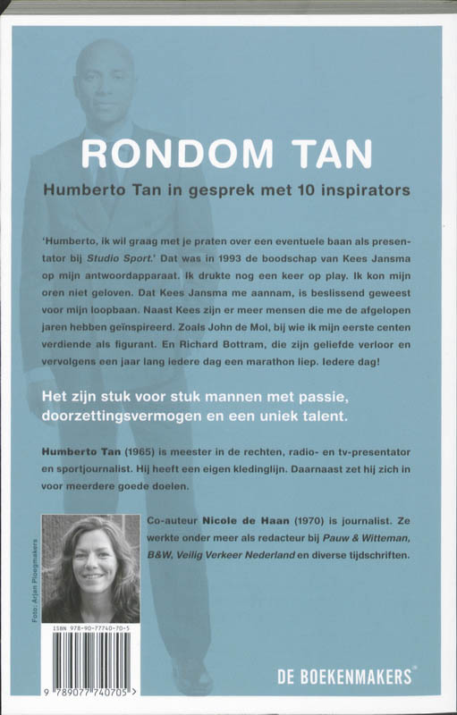 Achterkant van Rondom Tan