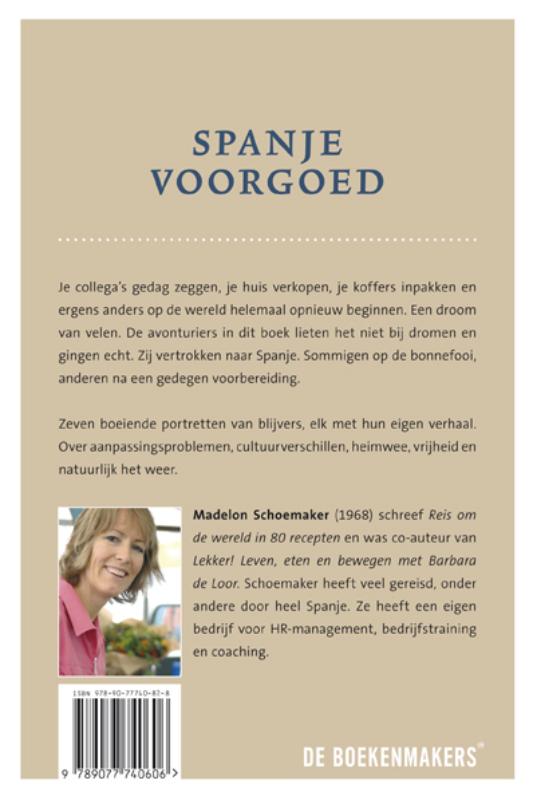 Achterkant van Spanje voorgoed