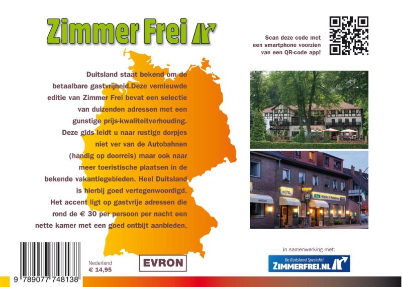 Achterkant van Zimmer Frei