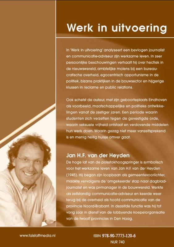 Achterkant van Werk in uitvoering