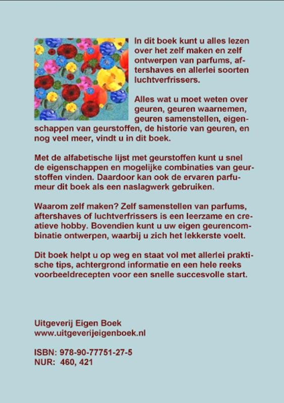 Achterkant van Kleuren met geuren