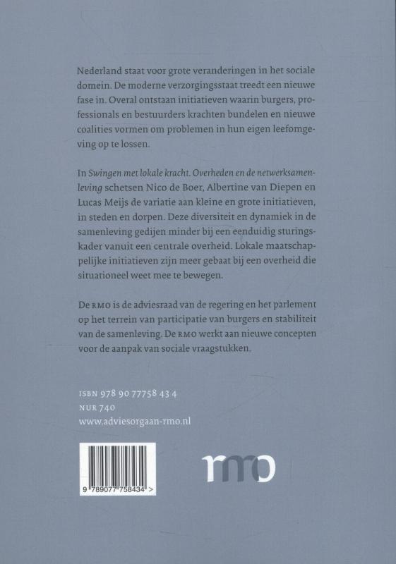 Achterkant van Swingen met lokale kracht