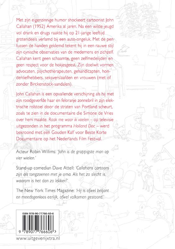 Achterkant van Cartoons met een Gebrek
