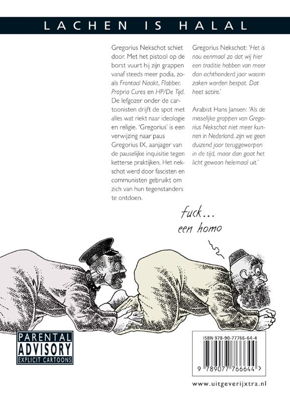 Achterkant van Misselijke grappen 2