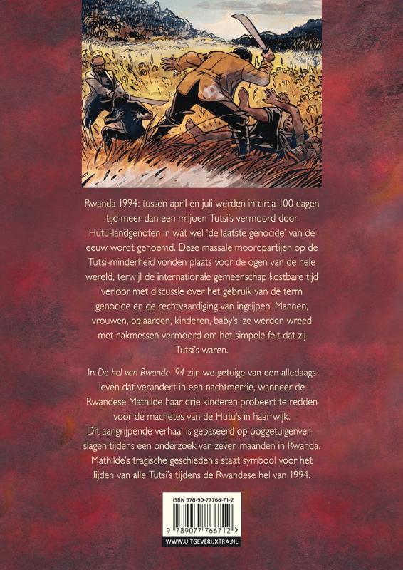 Achterkant van De hel van Rwanda '94