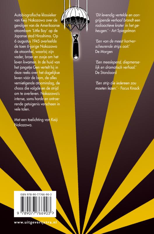 Achterkant van 5 Oorlog zonder einde