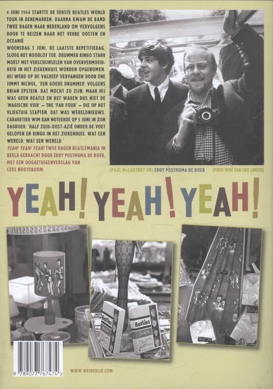 Achterkant van Yeah! yeah! yeah!