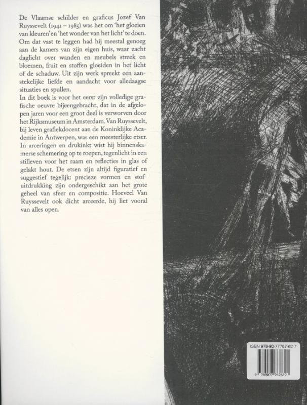 Achterkant van Jozef Van Ruyssevelt - het grafische werk