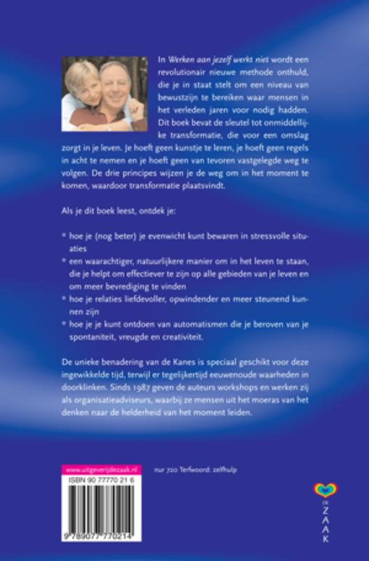 Achterkant van Werken aan jezelf werkt niet