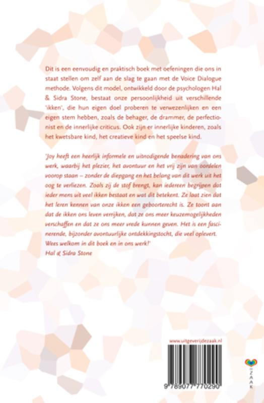 Achterkant van Voice Dialogue voor doe-het-zelvers