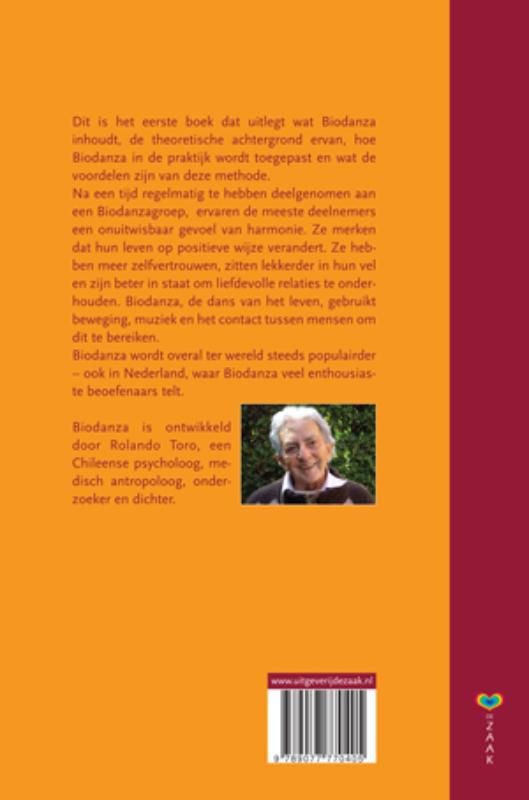 Achterkant van Biodanza