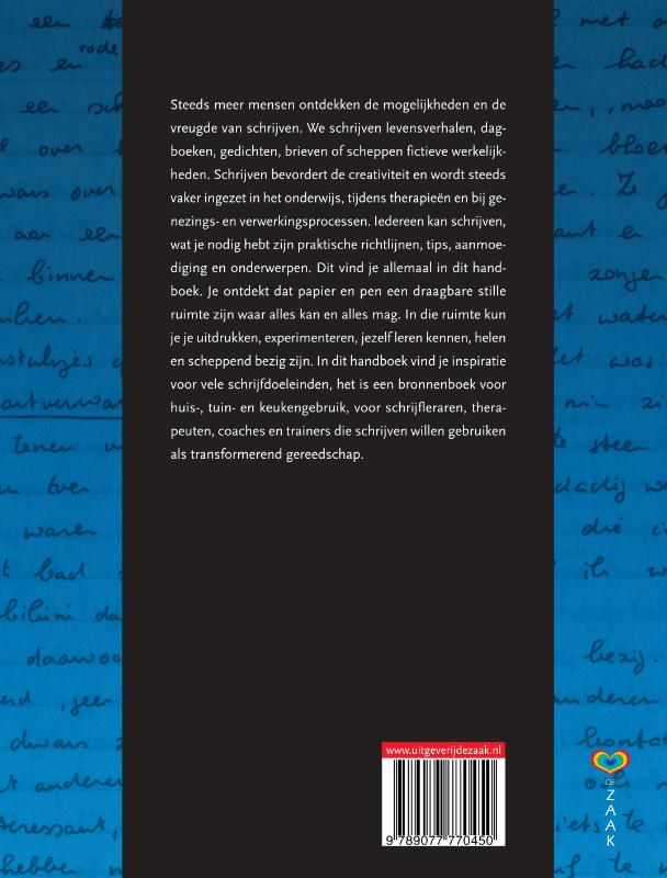 Achterkant van Het Schrijfhandboek