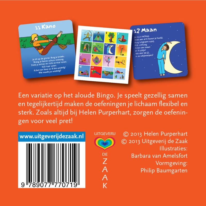 Achterkant van YogaBingo