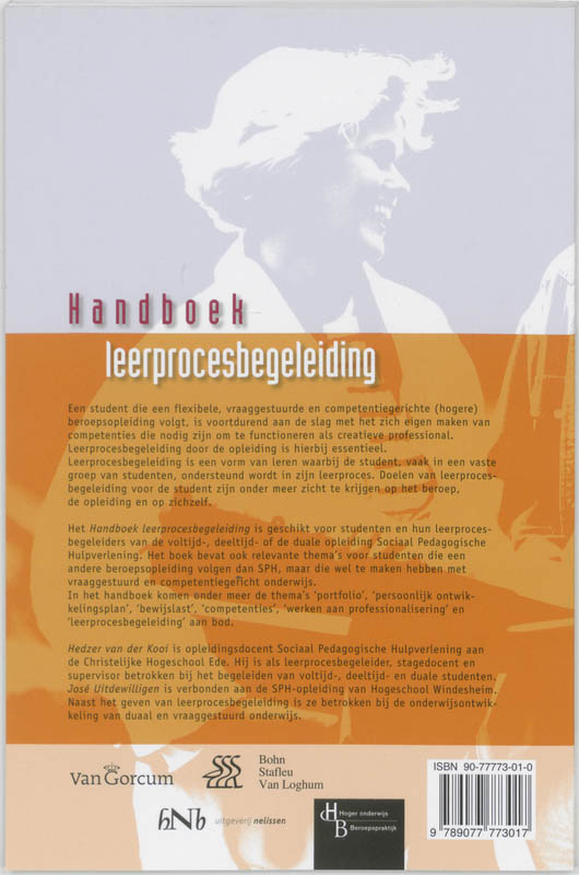 Achterkant van Handboek Leerprocesbegeleiding