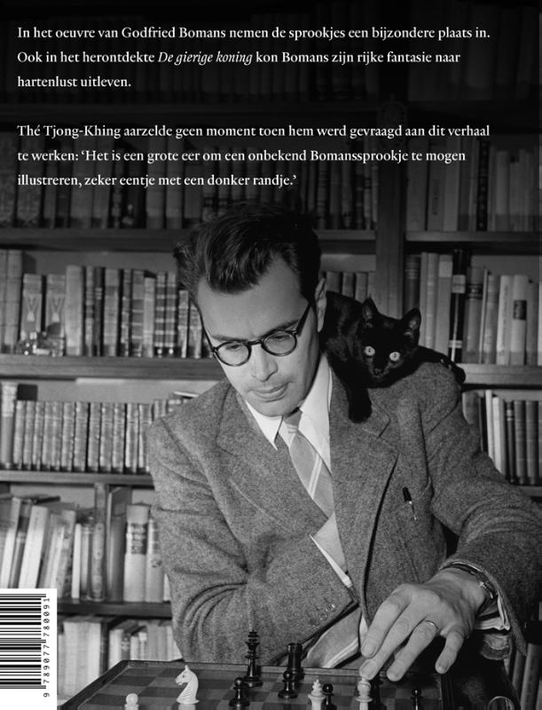 Achterkant van Godfried Bomans sprookjesboek