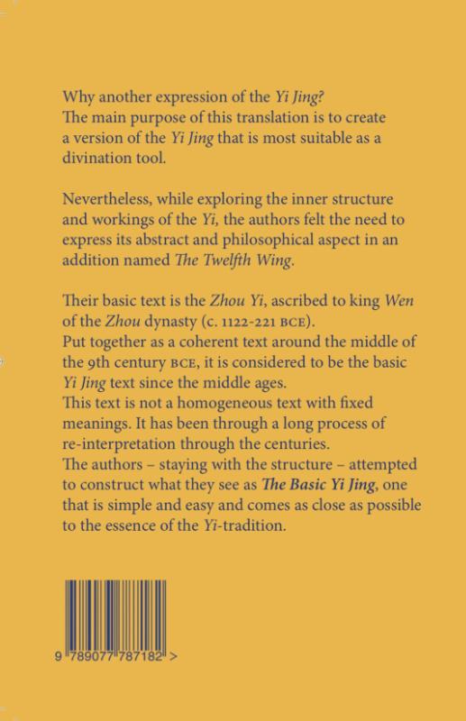 Achterkant van The Basic Yi JIng