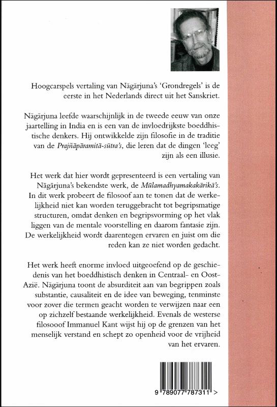 Achterkant van Grondregels van de filosofie van het midden