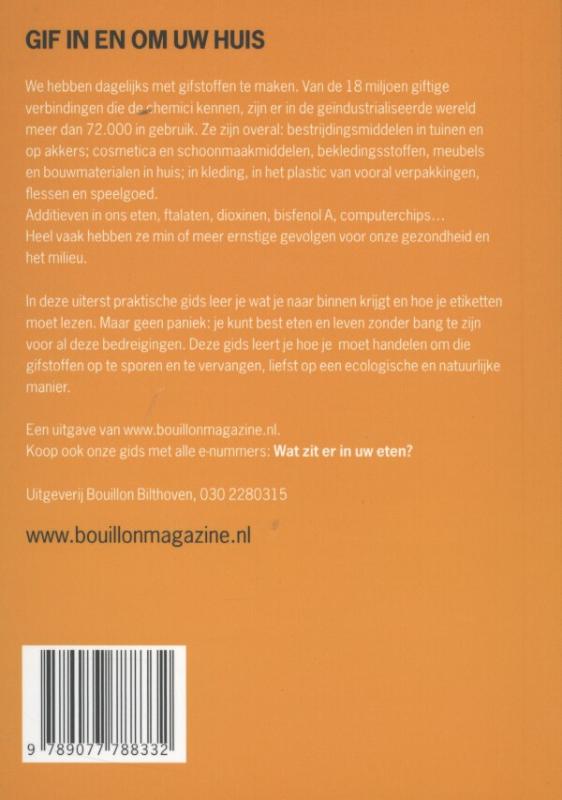 Achterkant van Gif in en om het huis
