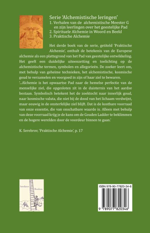 Achterkant van Praktische alchemie