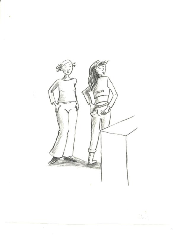 Achterkant van Dik
