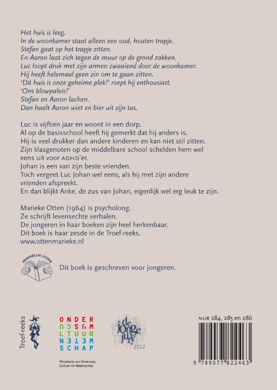 Achterkant van Alle dagen druk
