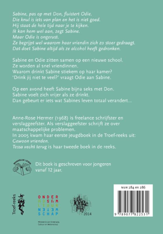 Achterkant van Drinken!