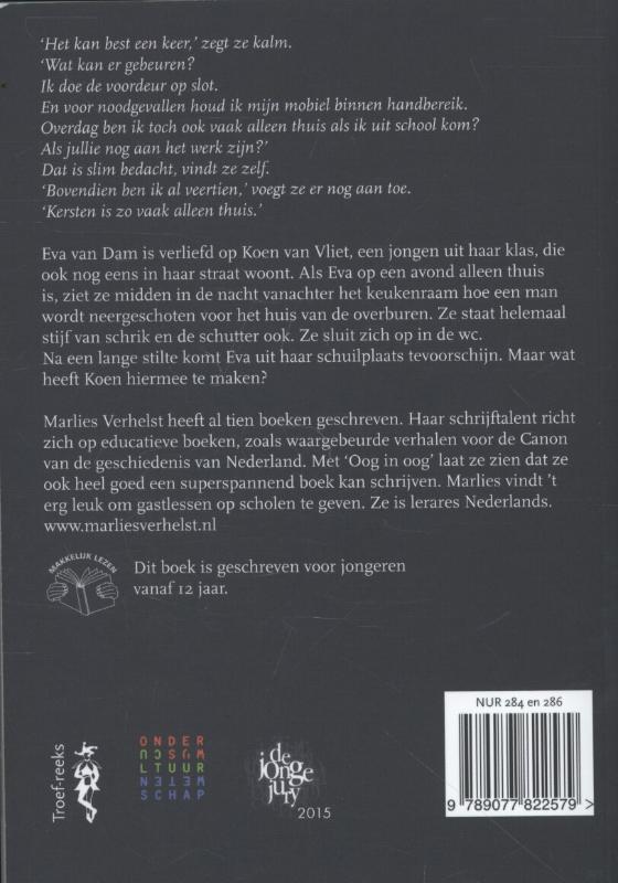Achterkant van Oog in oog