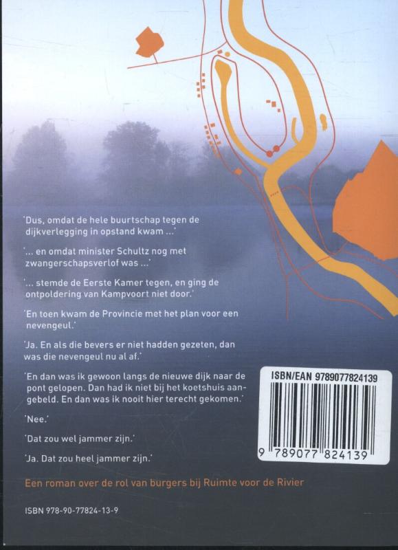 Achterkant van De nevengeul van Kampvoort