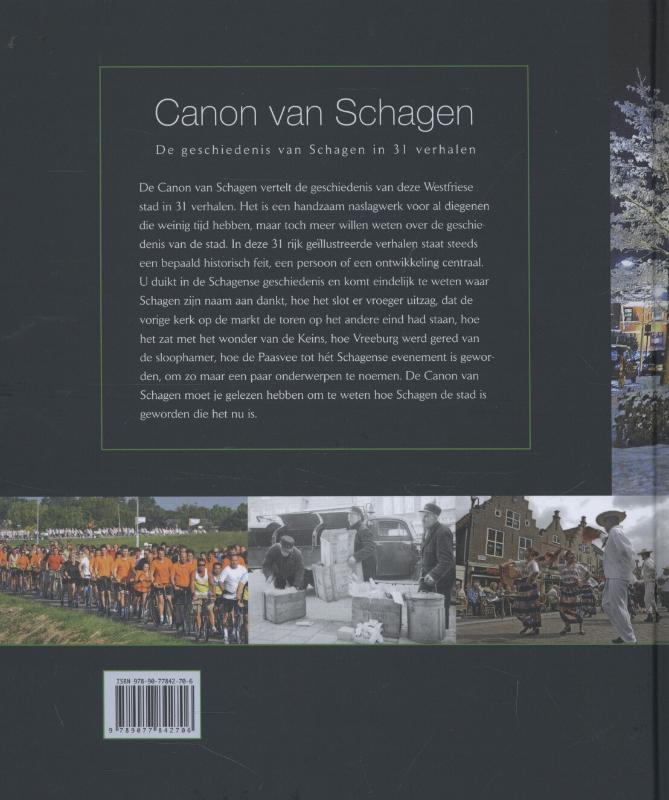 Achterkant van Canon van Schagen