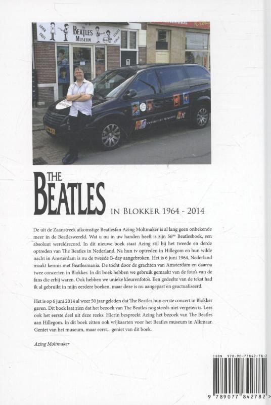 Achterkant van The Beatles