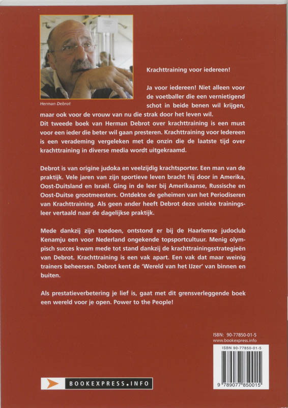 Achterkant van Krachttraining voor iedereen