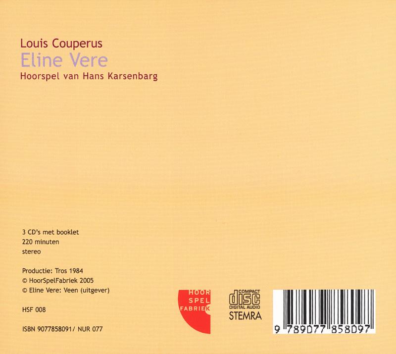Achterkant van Eline Vere