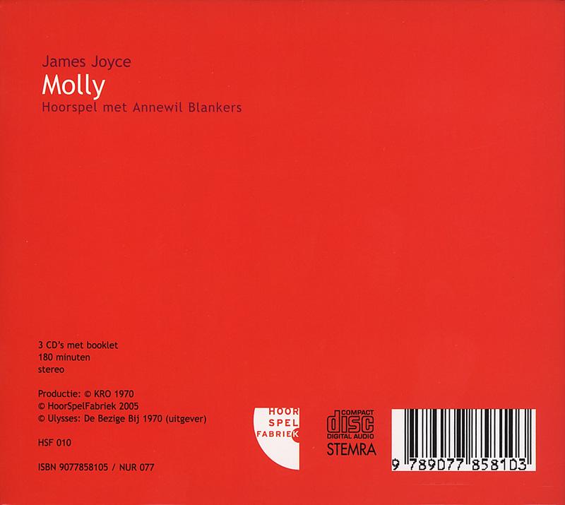Achterkant van Molly Bloom