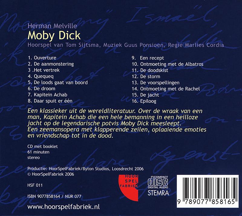 Achterkant van Moby Dick
