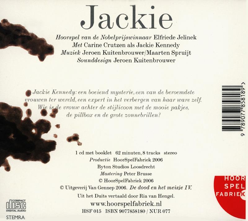 Achterkant van Jacky
