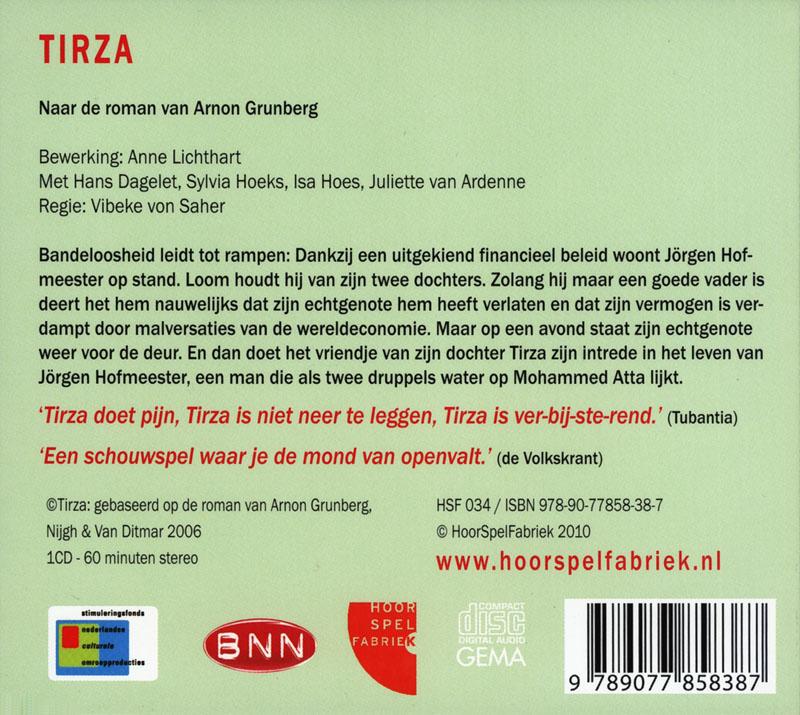 Achterkant van Tirza