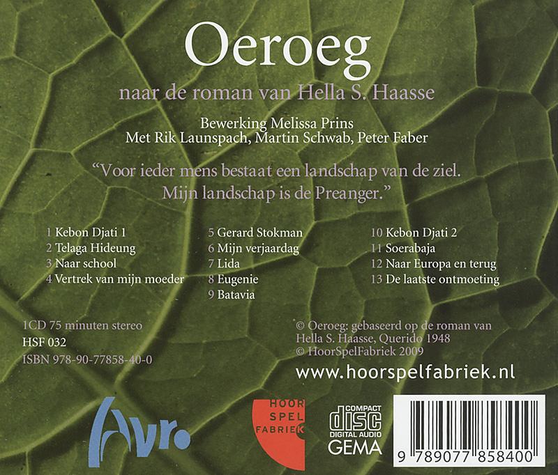 Achterkant van Oeroeg