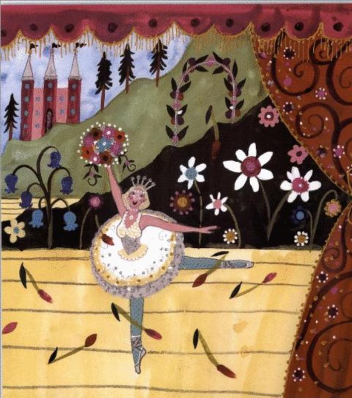 Achterkant van Handboek ballerina hoe word ik een echte