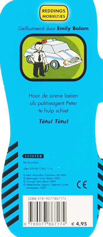 Achterkant van Bel de politie!