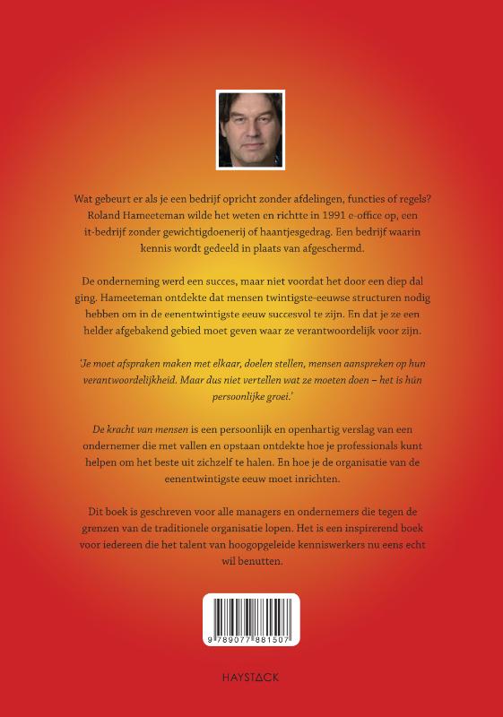 Achterkant van De kracht van mensen
