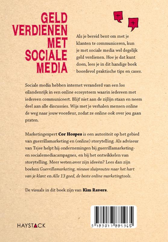 Achterkant van Geld verdienen met sociale media